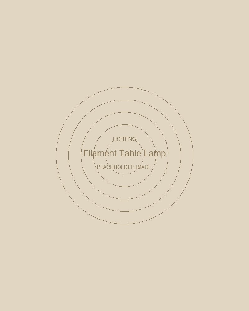 Filament Table Lamp