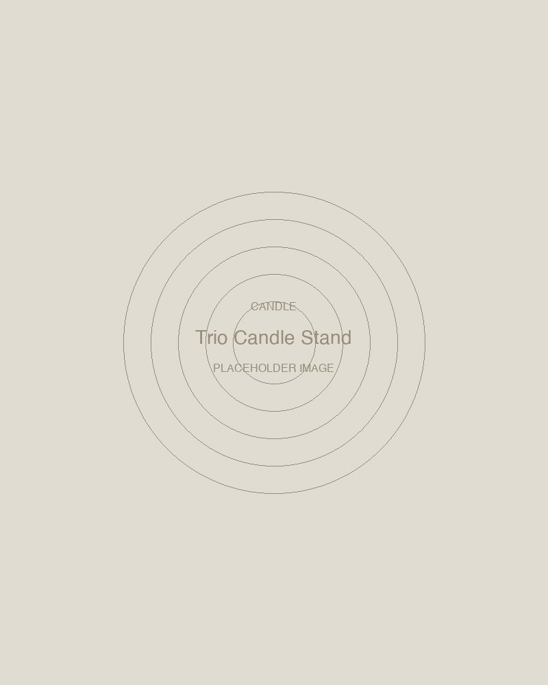 Trio Candle Stand